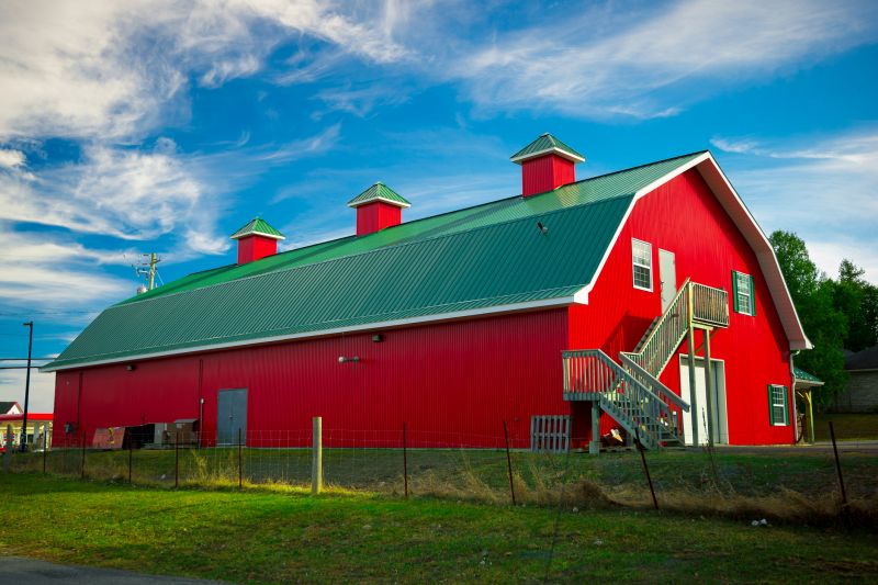 Barn Roof Painting