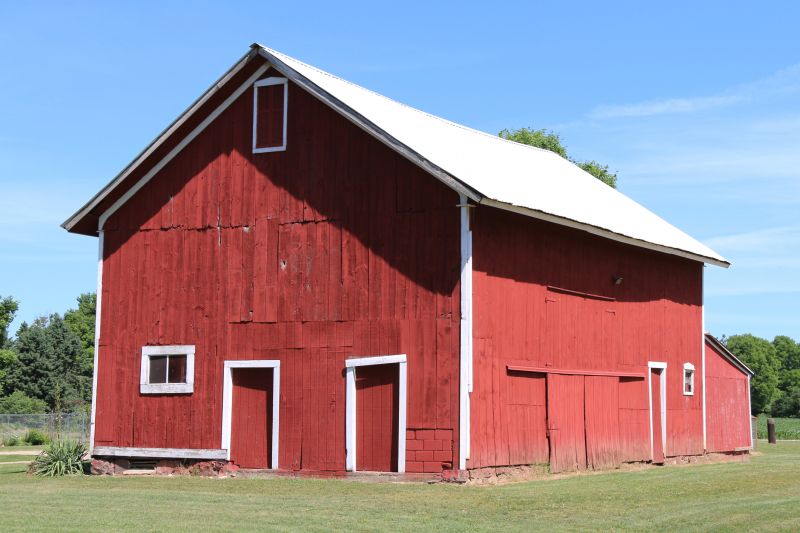 Barn Roof Painting