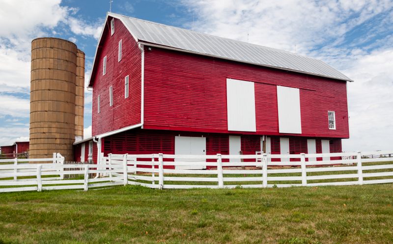 Colorful Barn Roof Art