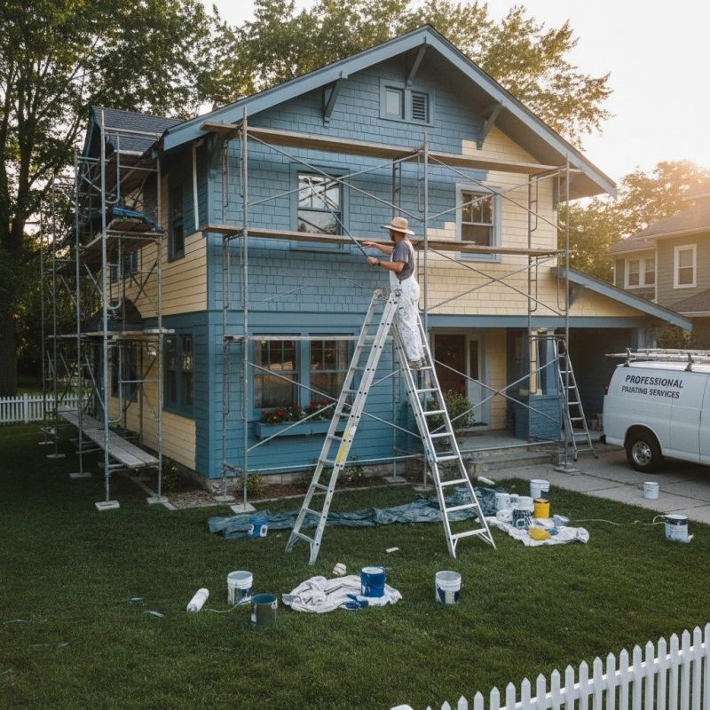 Barn Roof Painting